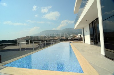 Роскошная вилла с собственным бассейном в районе Каргыджак фото 3