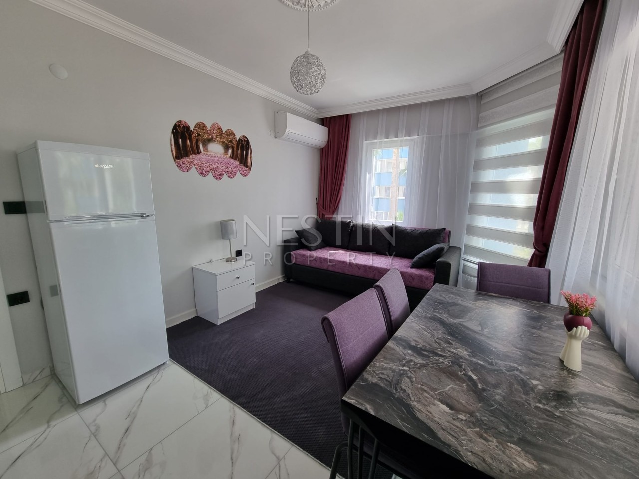 Уютная квартира 2+1 в районе Конаклы в 100 м от моря к аренде фото 11