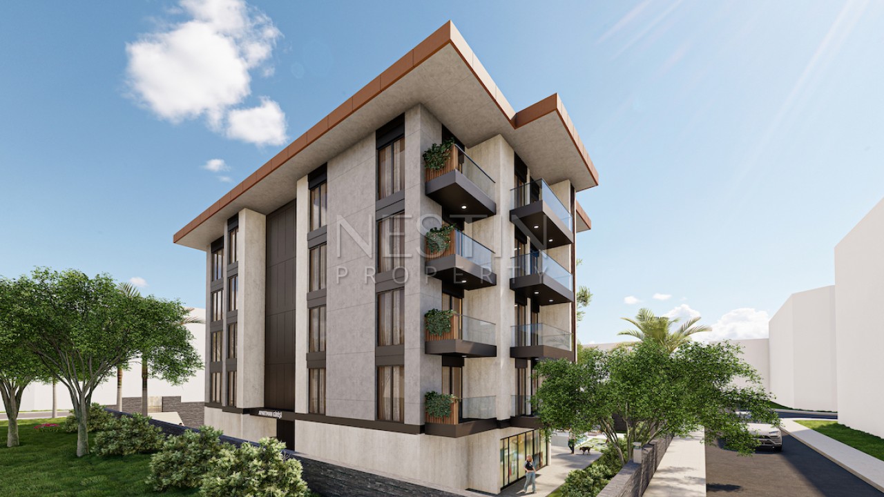 Новый жилой комплекс на стадии строительства в районе Демирташ фото 5