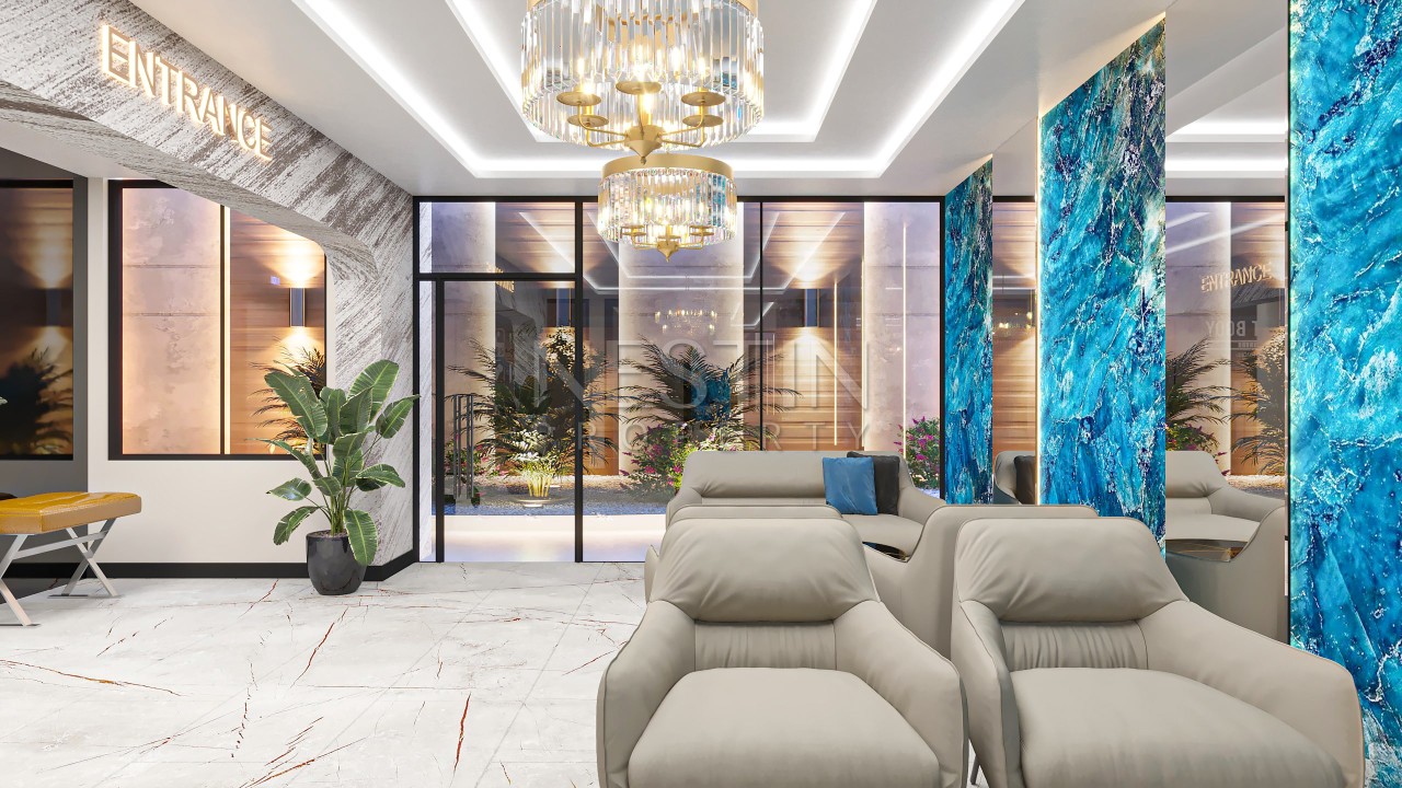 Новый жилой комплекс на стадии строительства в районе Демирташ фото 29