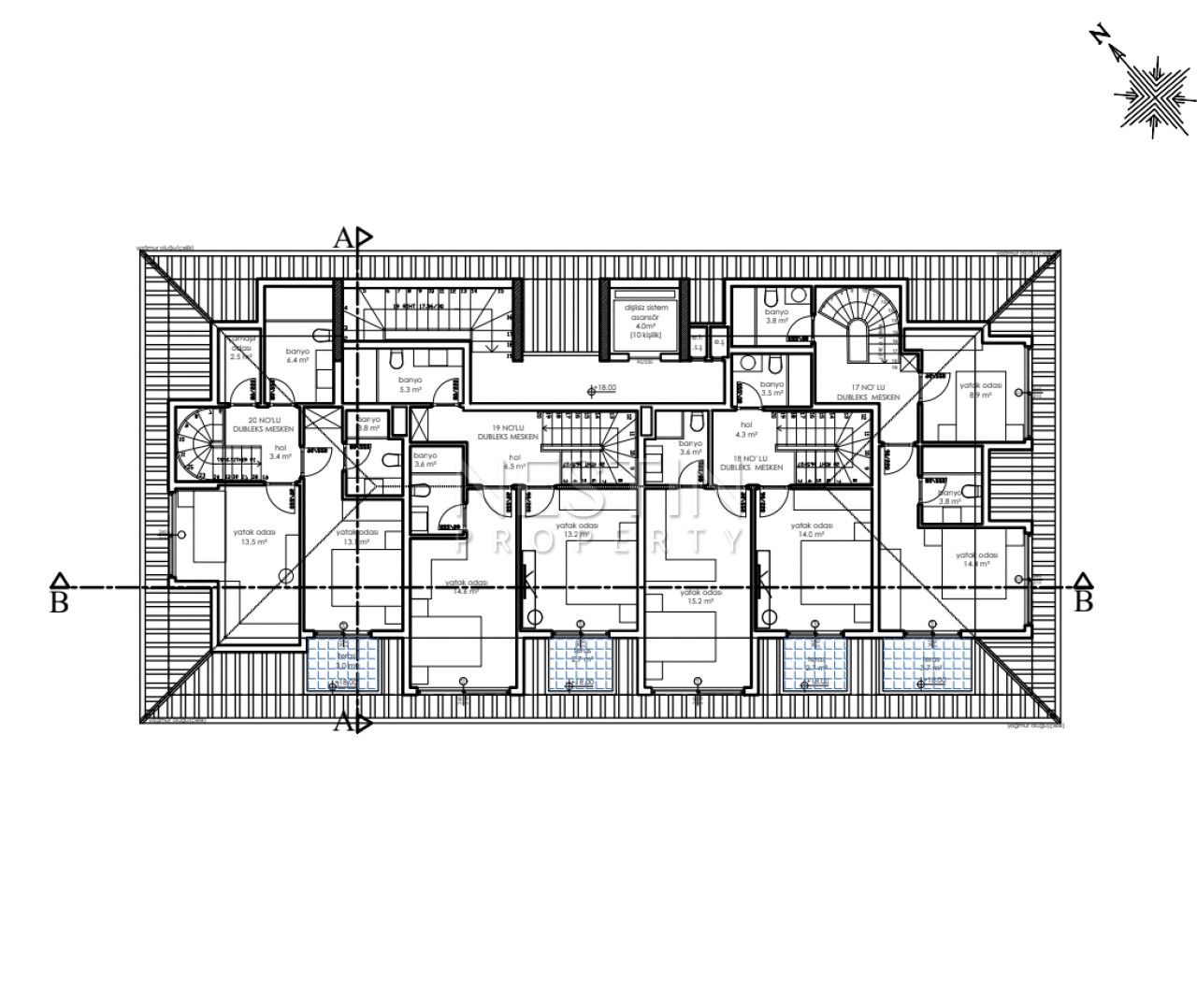 Новый жилой комплекс на стадии строительства в районе нижней Обы в 300 м от Средиземного моря фото 5