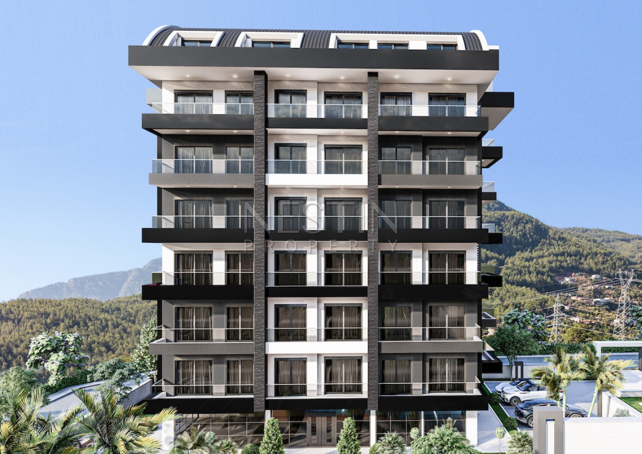 Новый жилой комплекс на стадии строительства в районе Демирташ фото 4