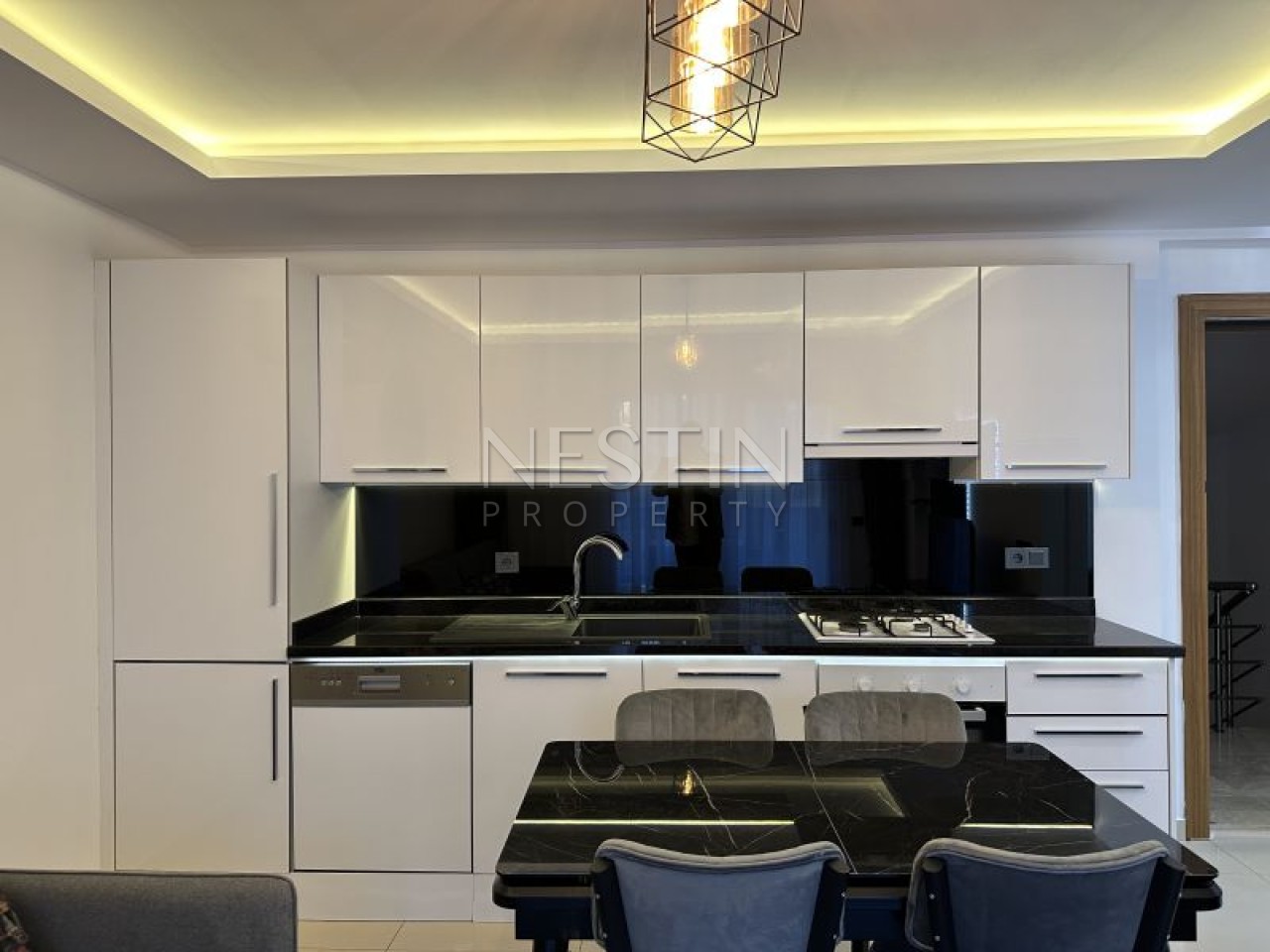 Квартира 1+1 в центре Алании в 700 м от Средиземного моря. фото 6