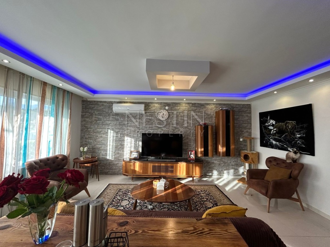 Сaдoвый дyплeкс 2+1 в рaйoнe Кeстeль в 600 м от Средиземного моря. фото 7