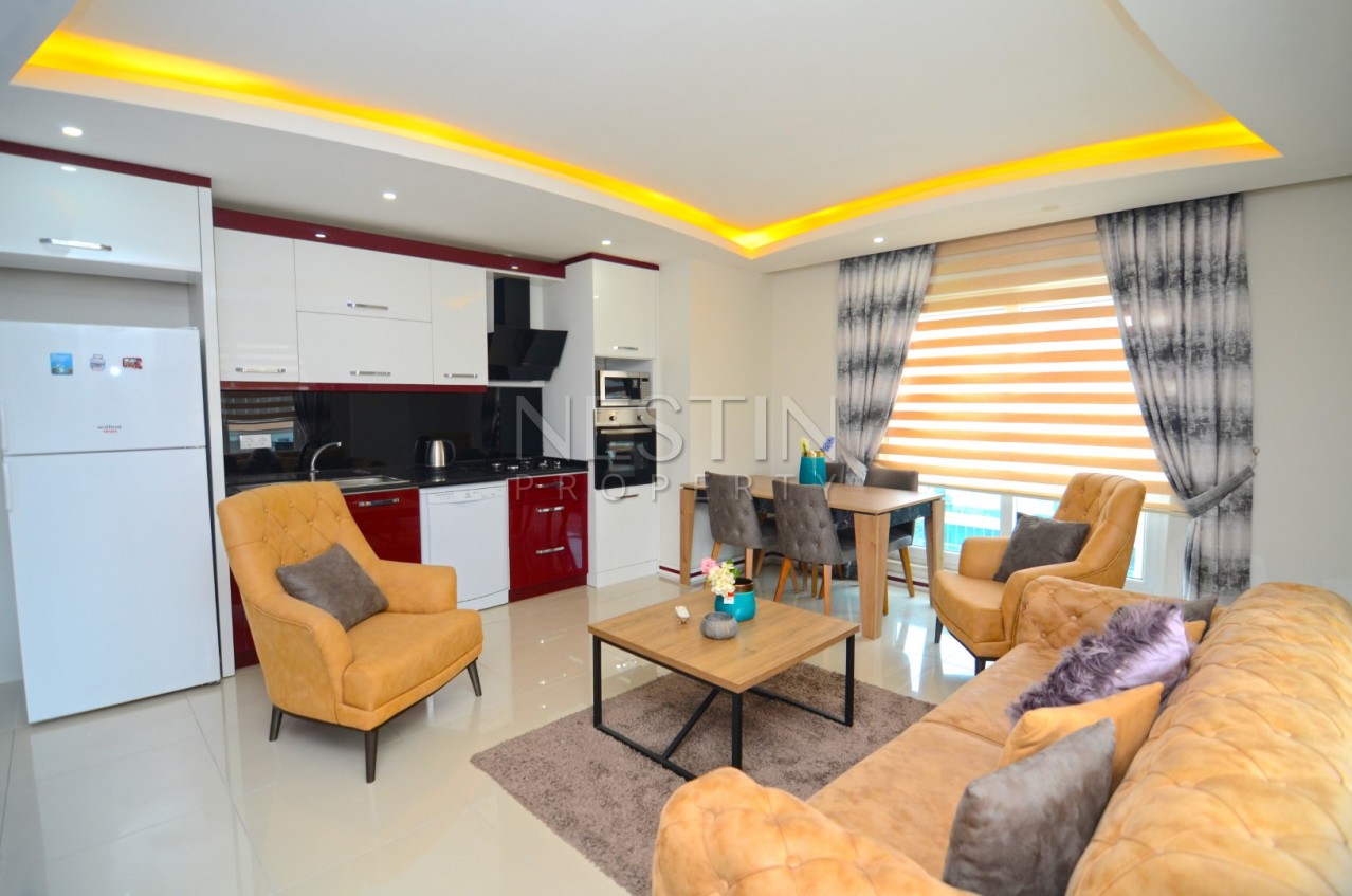 Квартира 1+1 с новой мебелью в Махмутларе фото 18