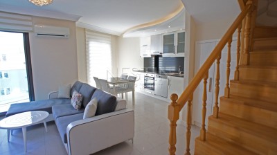 Пентхаус 2+1 в современном комплексе в центре Аланьи фото 3