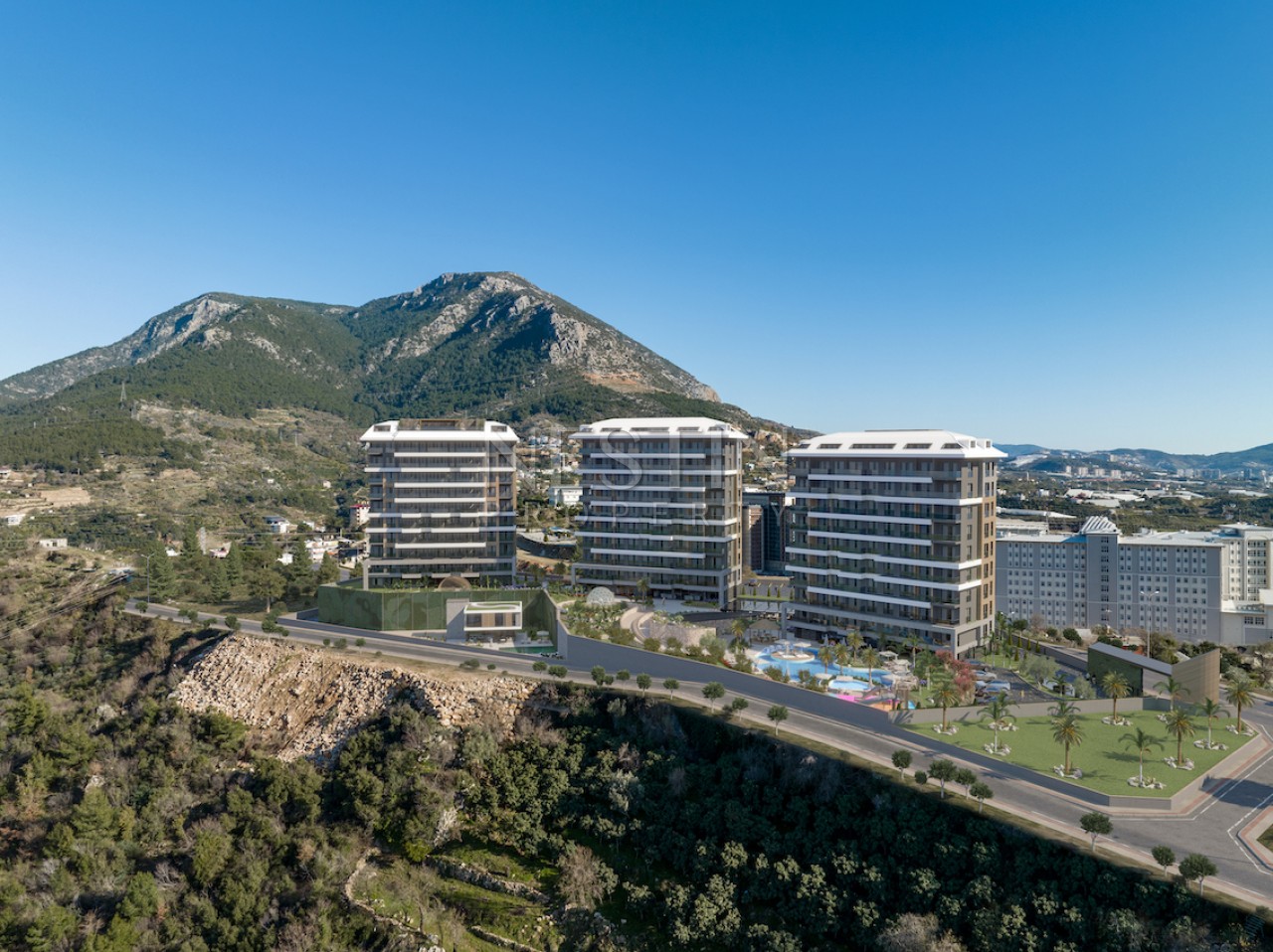 Новый жилой комплекс на стадии строительства в районе Кестель фото 23