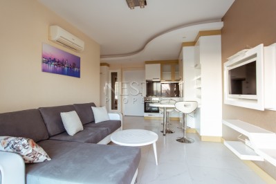 Очень уютная квартира 1+1 с мебелью в центре Аланьи фото 14