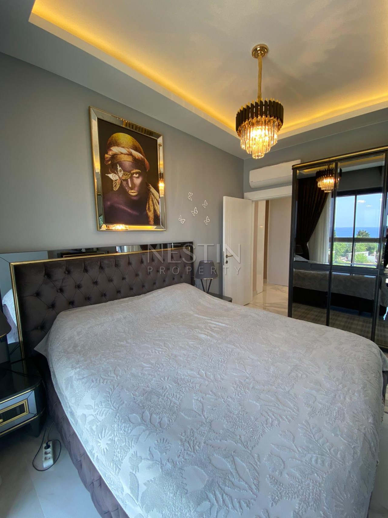 Квартира 1+1 в районе Каргыджак в 100 м от Средиземного моря фото 3