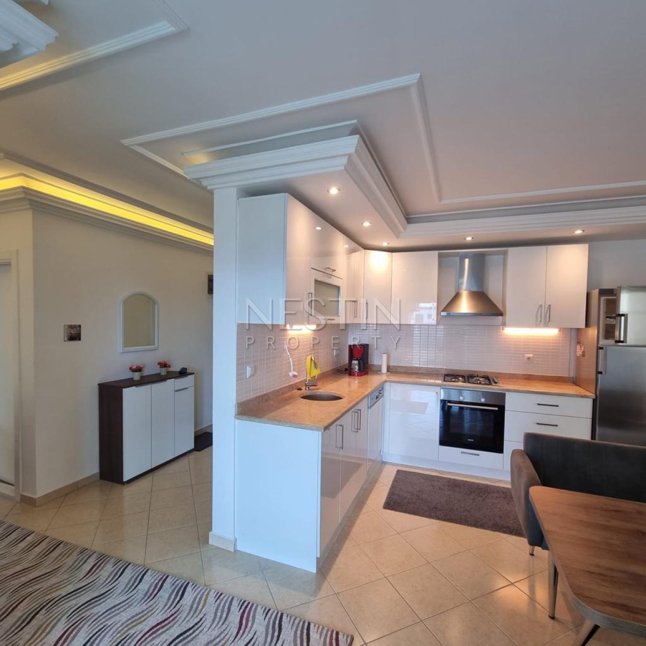 Квартира 2+1 в районе Джикджилли в 900 м от Средиземного моря фото 2