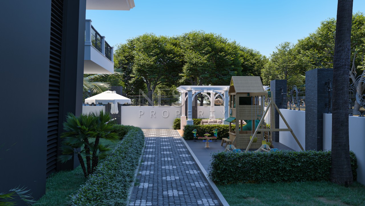 Квартира 1+1 в центре города Аланья на стадии строительства фото 13