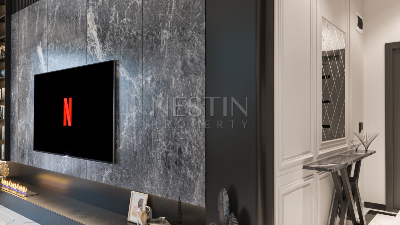 Квартира 1+1 в центре города Аланья на стадии строительства фото 23