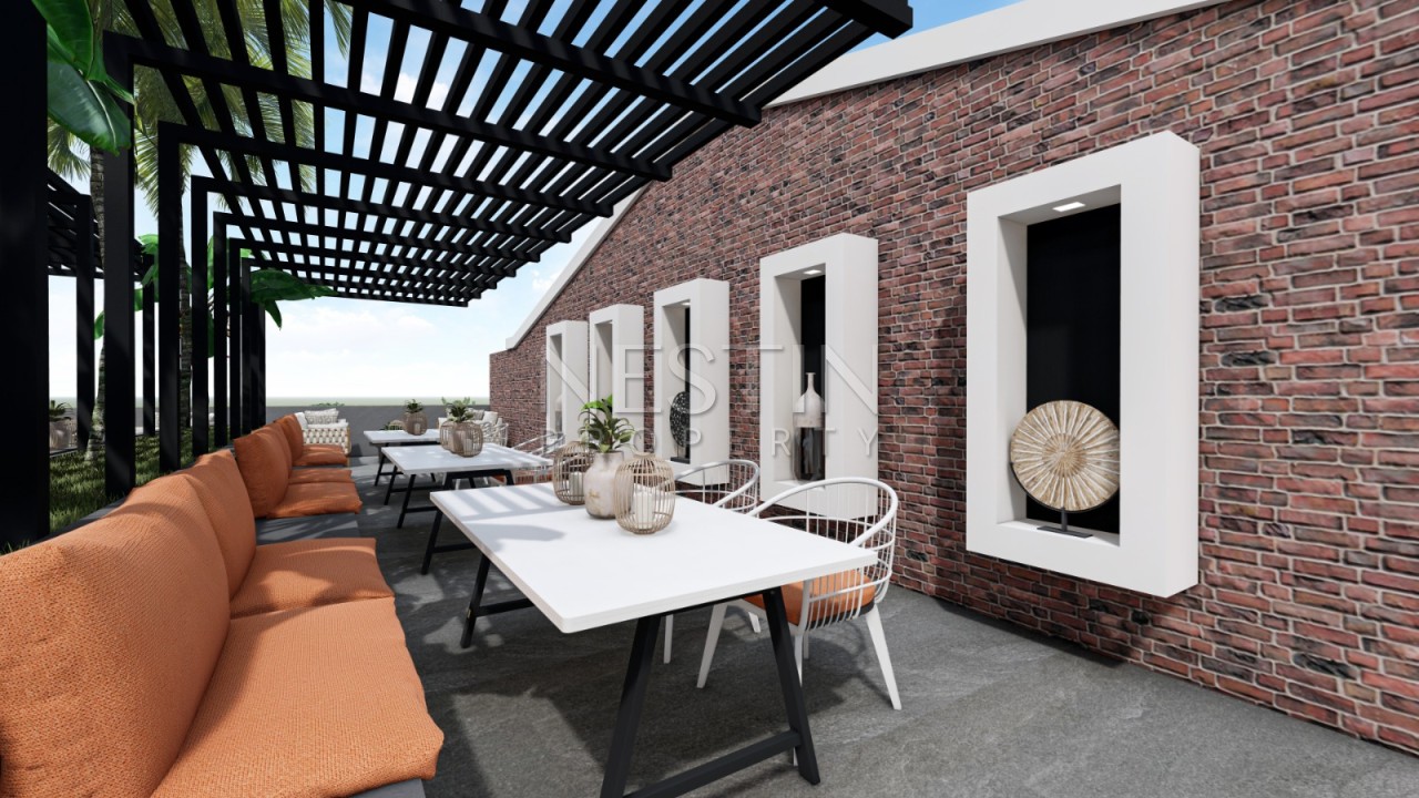 Квартира 1+1 в центре города Аланья на стадии строительства в 250 м от Средиземного моря фото 16