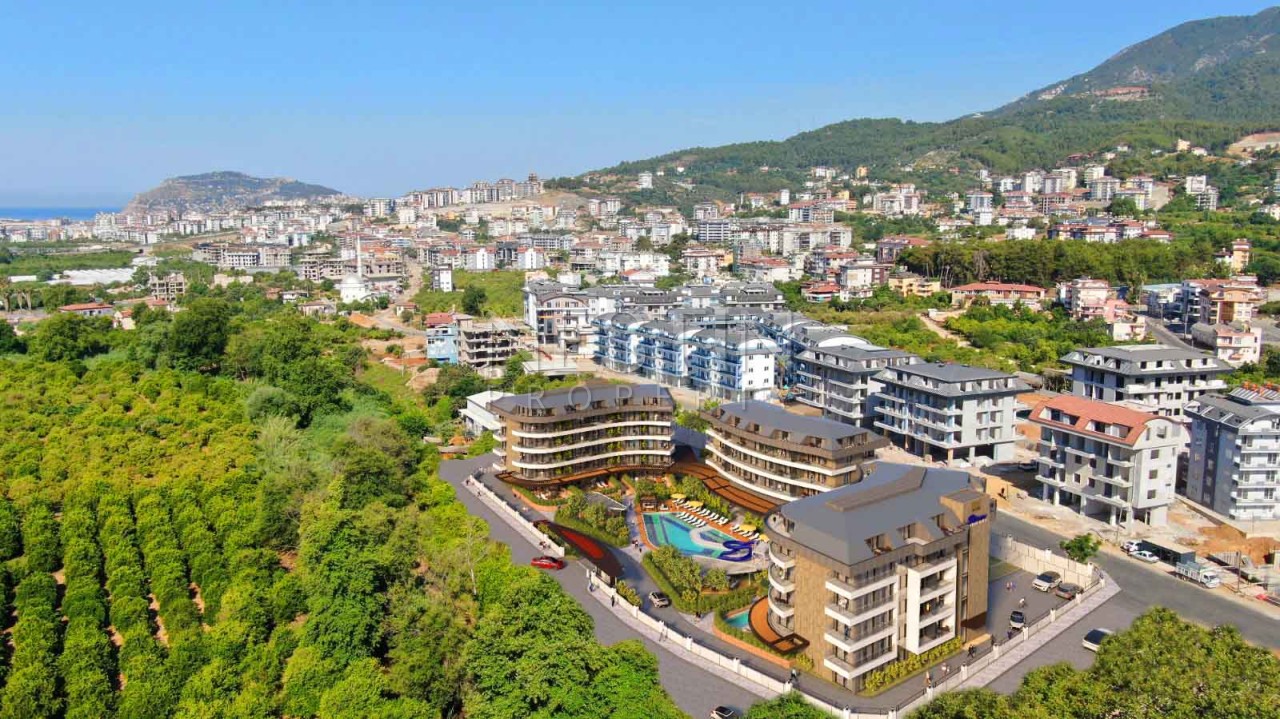 Квартира 1+1 в районе Оба в новом ЖК на стадии строительства фото 4