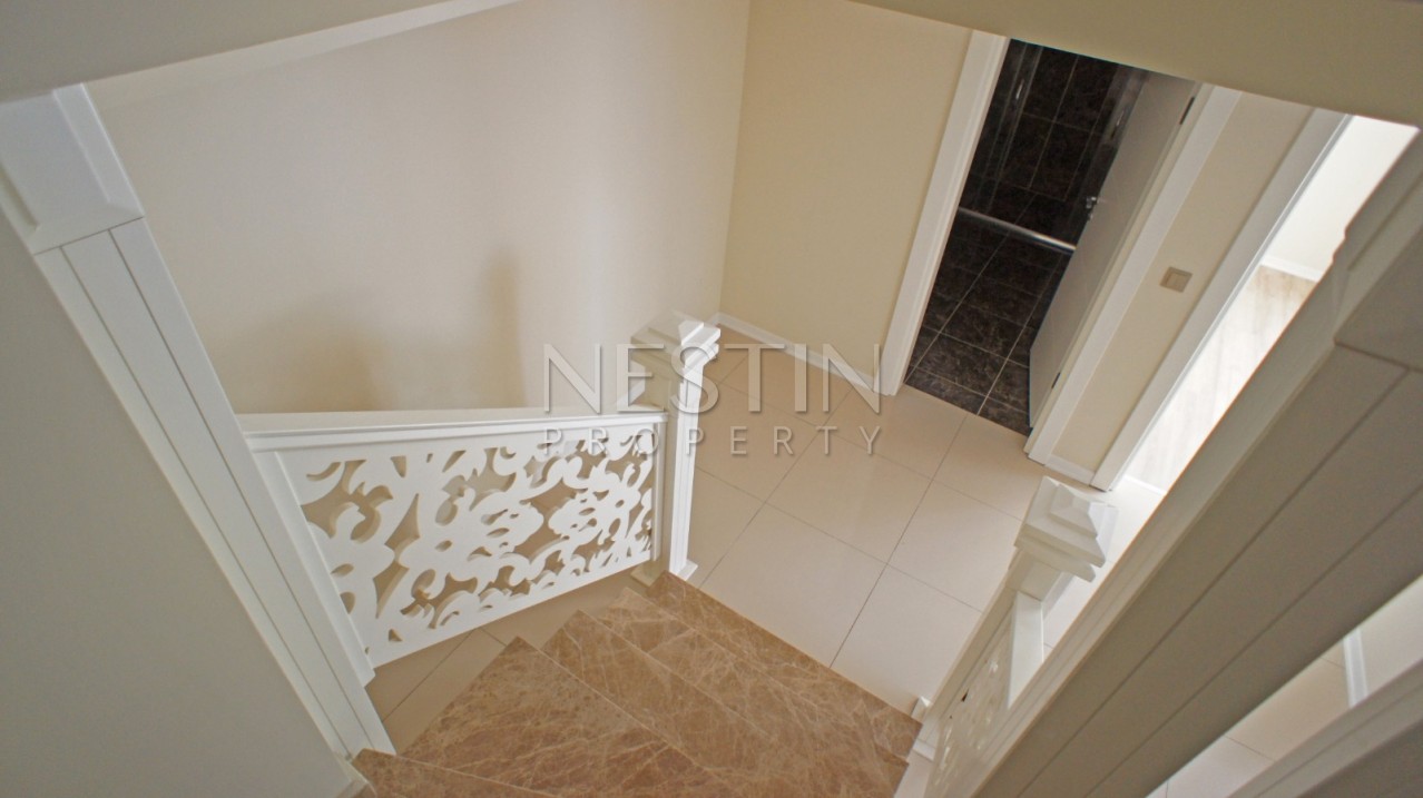 Двухэтажная квартира 3+1 в новом доме в центре Аланьи фото 15