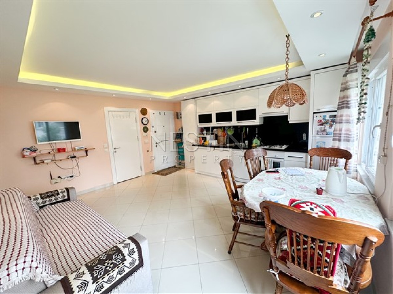 Квартира 1+1 в районе Оба в 200 м от Средиземного моря фото 2