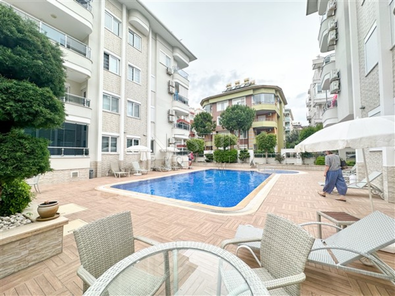 Квартира 1+1 в районе Оба в 200 м от Средиземного моря фото 13