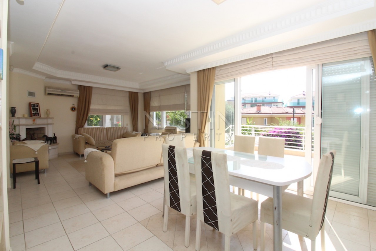 Вилла 4+1 с мебелью в закрытом комплексе с бассейном фото 11