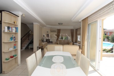 Вилла 4+1 с мебелью в закрытом комплексе с бассейном фото 12