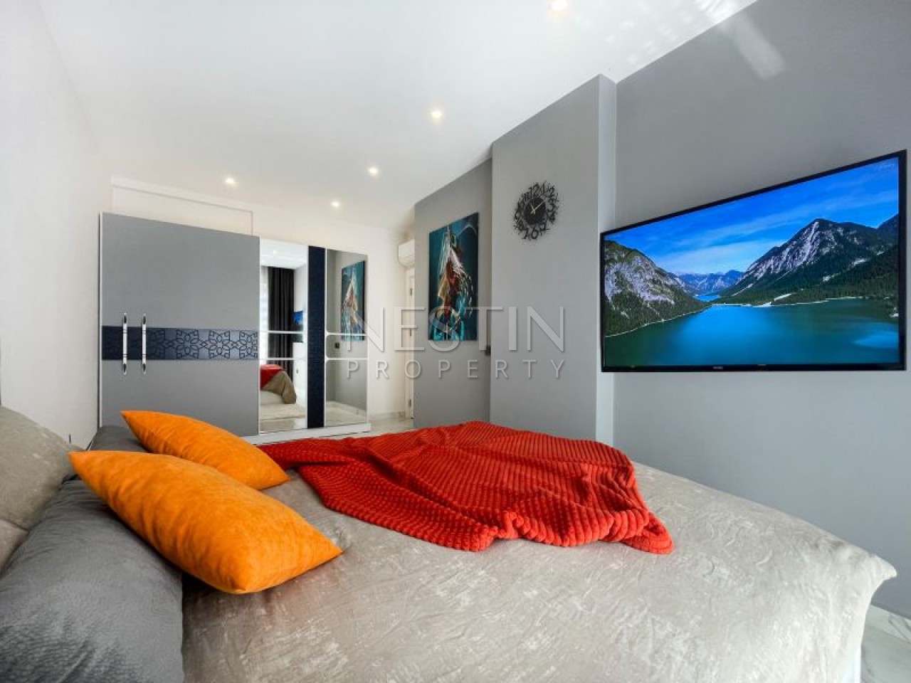 Kвартирa 2+1 в центре Алании в 600 м от Средиземного моря. фото 13