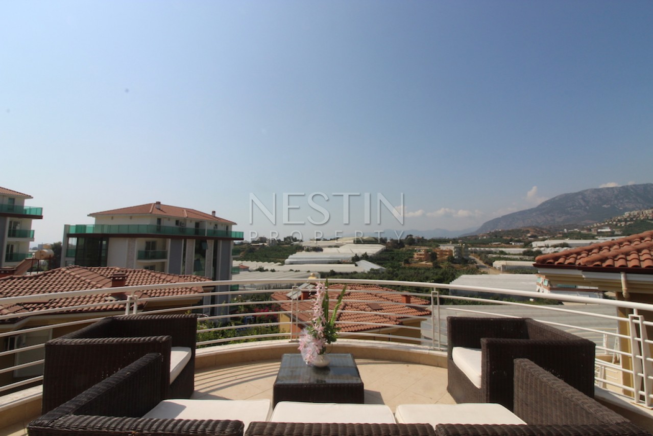 Вилла 4+1 с мебелью в закрытом комплексе с бассейном фото 15