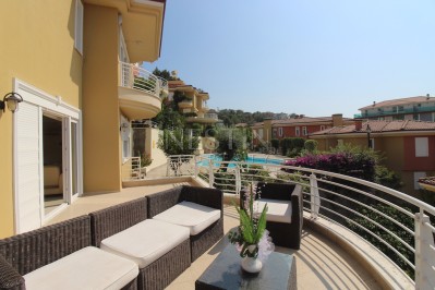 Вилла 4+1 с мебелью в закрытом комплексе с бассейном фото 16