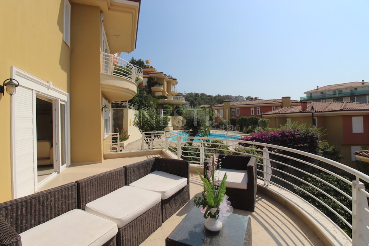 Вилла 4+1 с мебелью в закрытом комплексе с бассейном фото 16