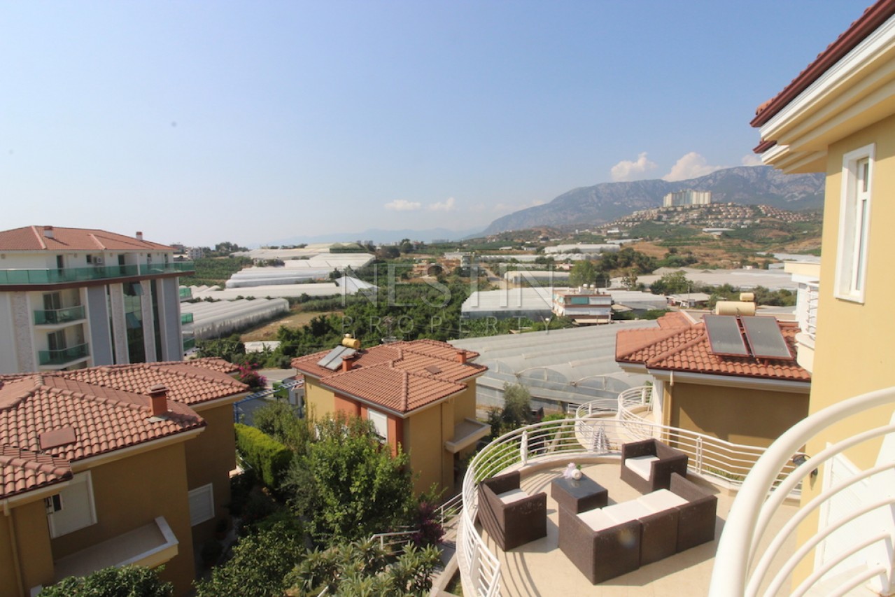 Вилла 4+1 с мебелью в закрытом комплексе с бассейном фото 18