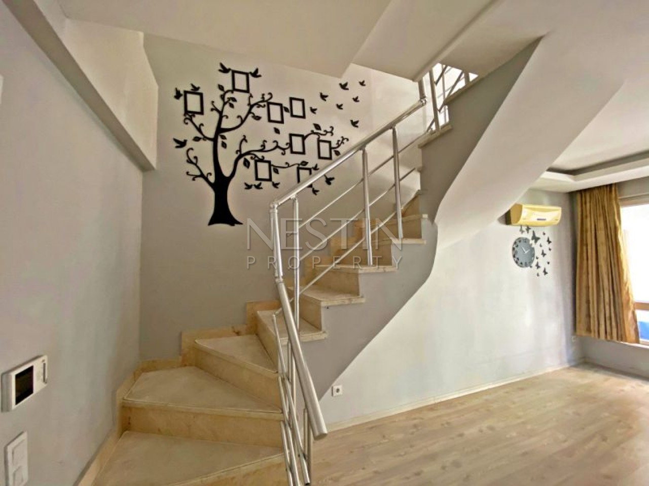 Kвартирa дуплекс 1+1 в районе Джикджилли в 1100 м от Средиземного моря. фото 9