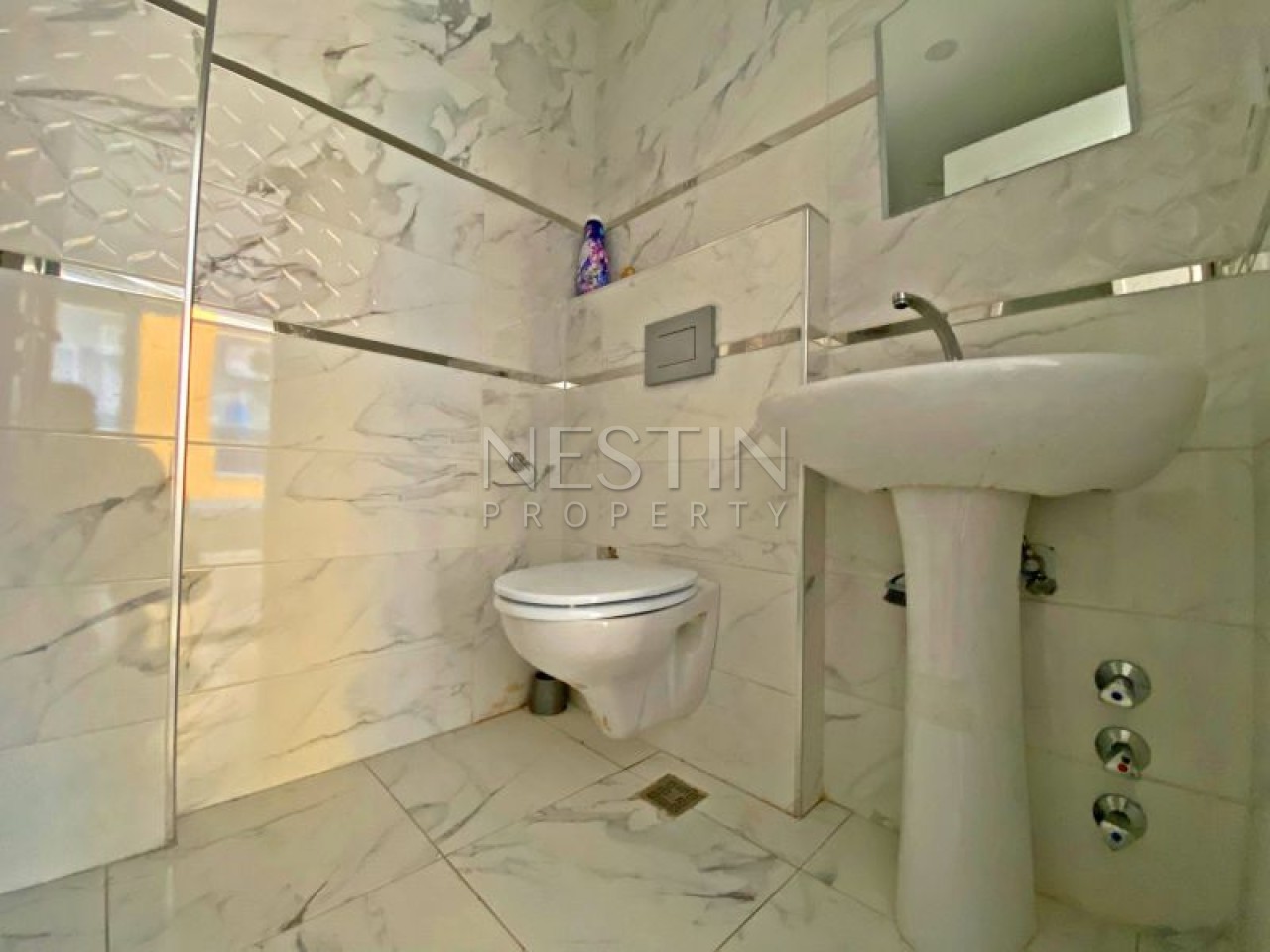 Kвартирa дуплекс 1+1 в районе Джикджилли в 1100 м от Средиземного моря. фото 15