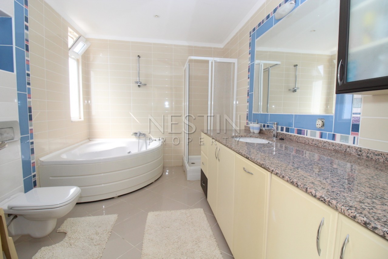 Вилла 4+1 с мебелью в закрытом комплексе с бассейном фото 28