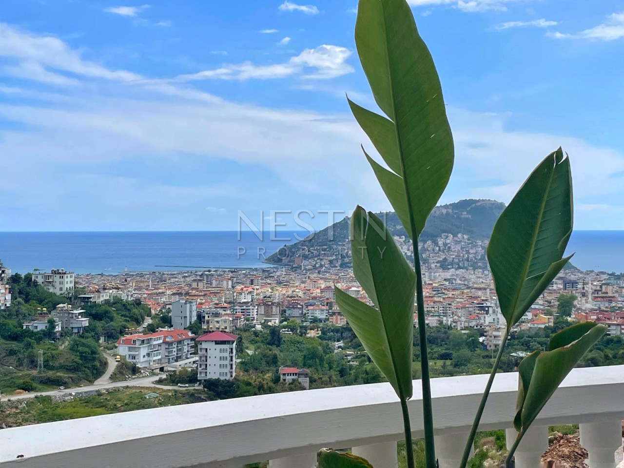 Вилла 3+1 в центре города Аланья в районе Тепе с видом на море фото 21