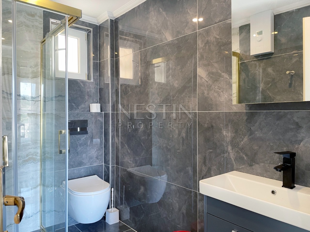 Вилла 3+1 в центре города Аланья в районе Тепе с видом на море фото 22