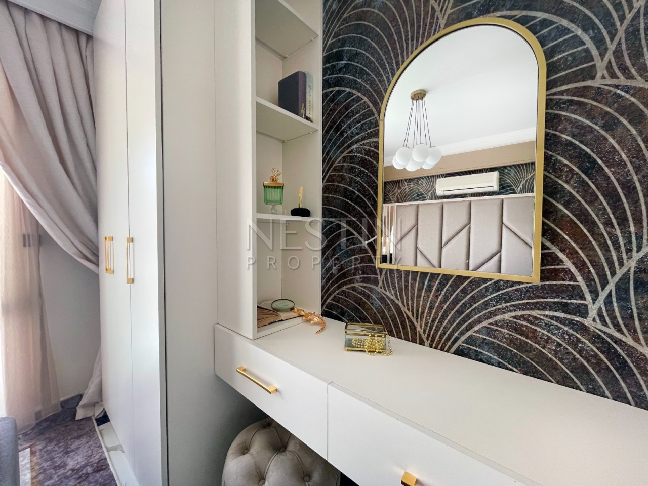 Вилла 3+1 в центре города Аланья в районе Тепе с видом на море фото 23