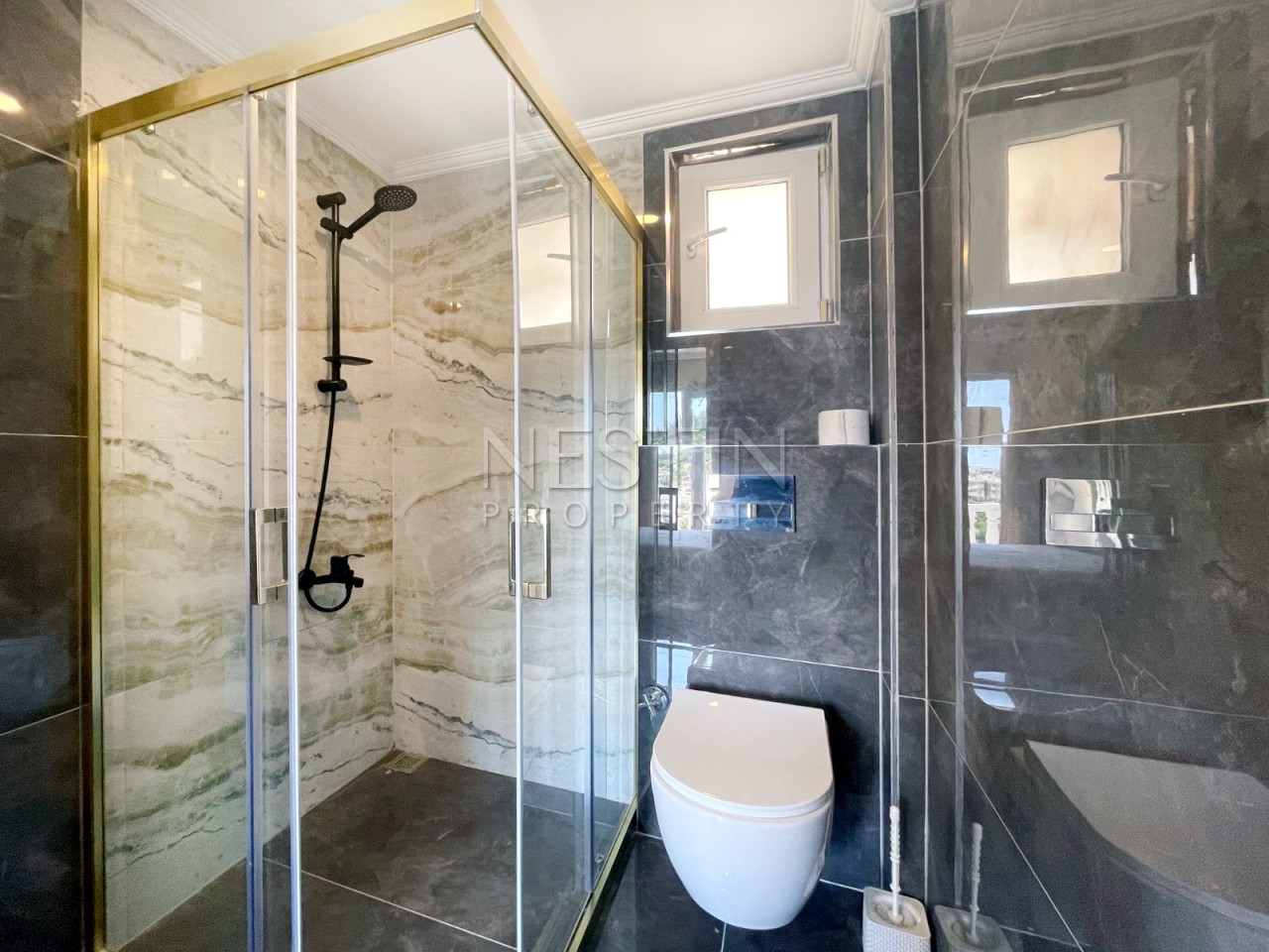 Вилла 3+1 в центре города Аланья в районе Тепе с видом на море фото 24