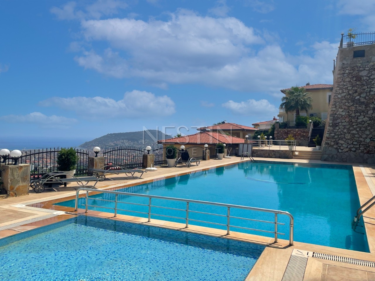 Вилла 3+1 в центре города Аланья в районе Тепе с видом на море фото 29