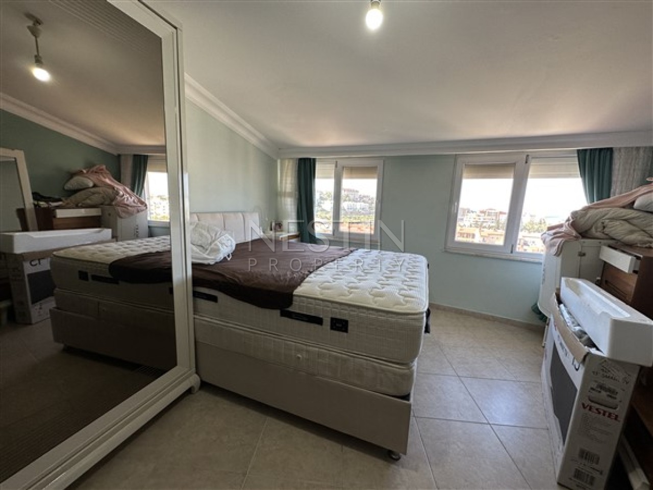 Квартира дуплекс 5+1 в районе Авсаллар в 750 м от Средиземного моря фото 12