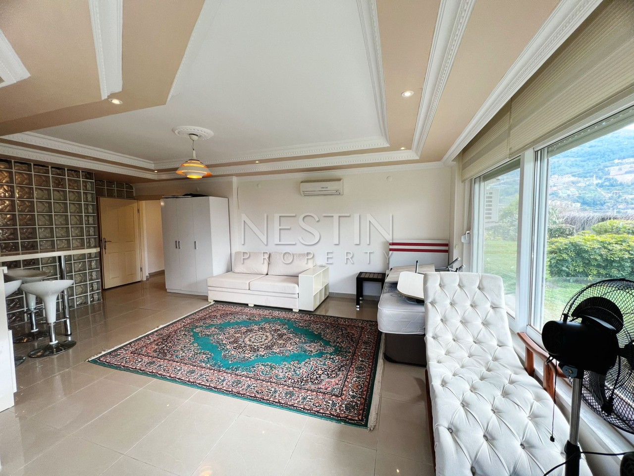 Вилла 3+1 в центре города Аланья в районе Тепе с видом на море фото 7