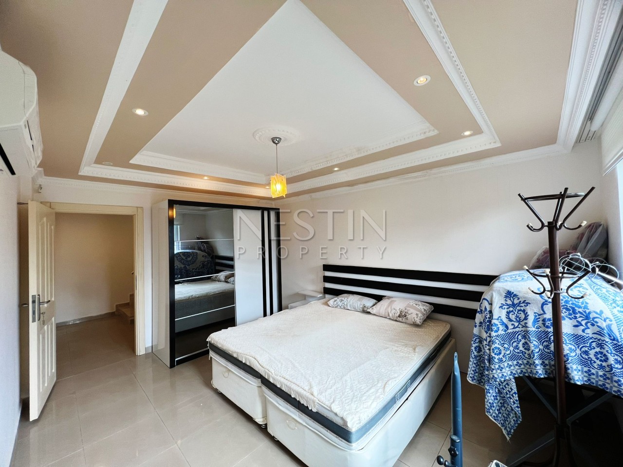 Вилла 3+1 в центре города Аланья в районе Тепе с видом на море фото 9