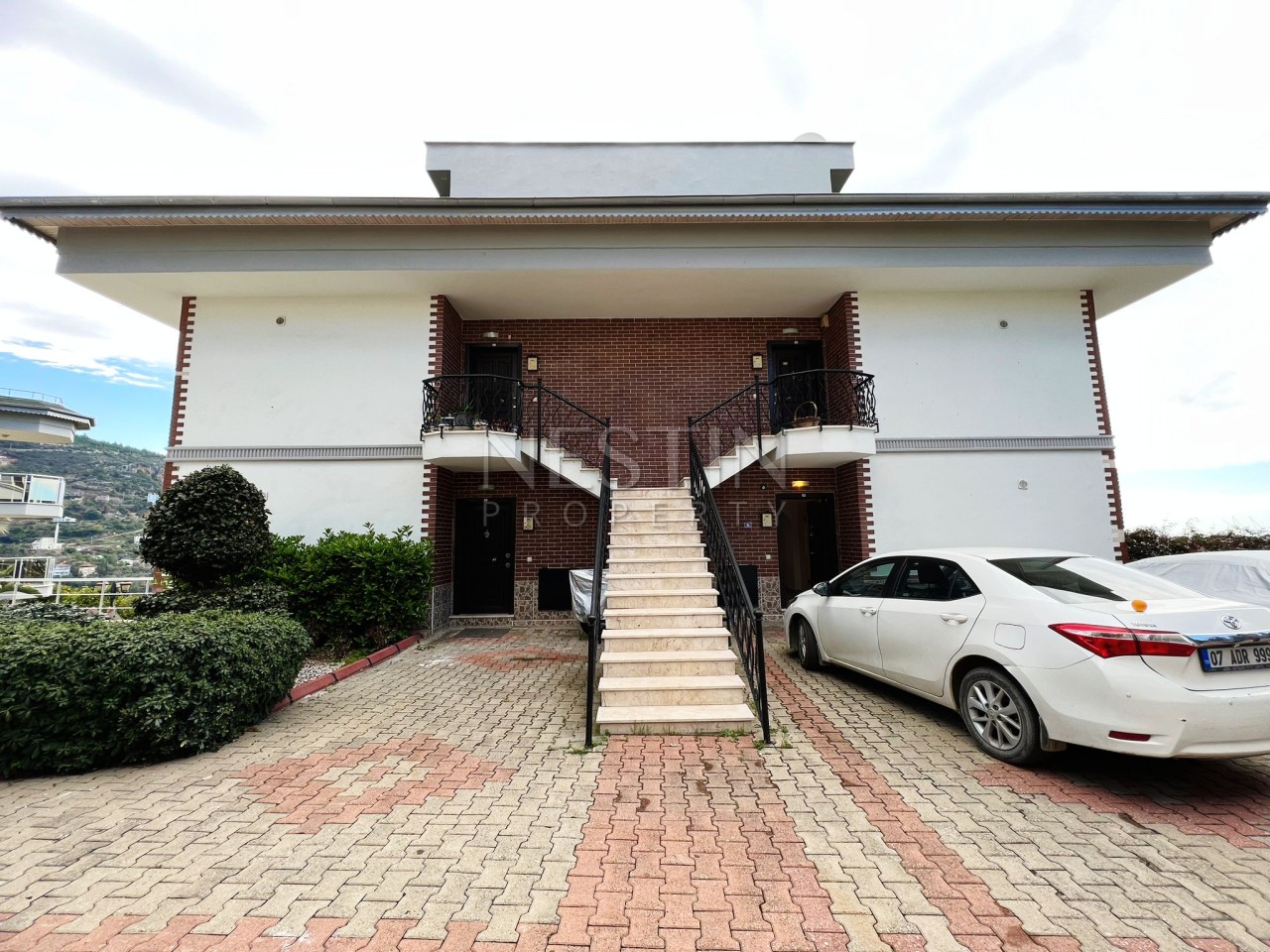 Вилла 3+1 в центре города Аланья в районе Тепе с видом на море фото 21