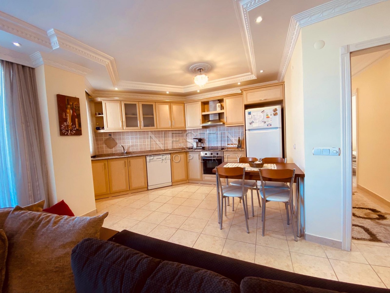 Просторная квартира 2+1 в центре Алании фото 4