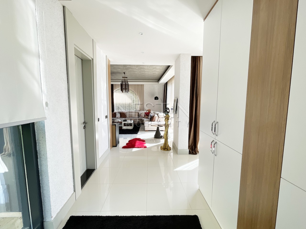 Вилла 4+1 в центре города Аланья в районе Бекташ с видом на море и горы фото 2