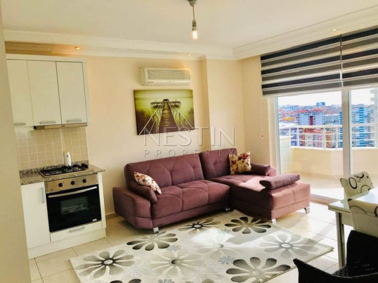 Квартира 1+1 в районе Джикджилли в 1000 м от Средиземного моря. фото 3