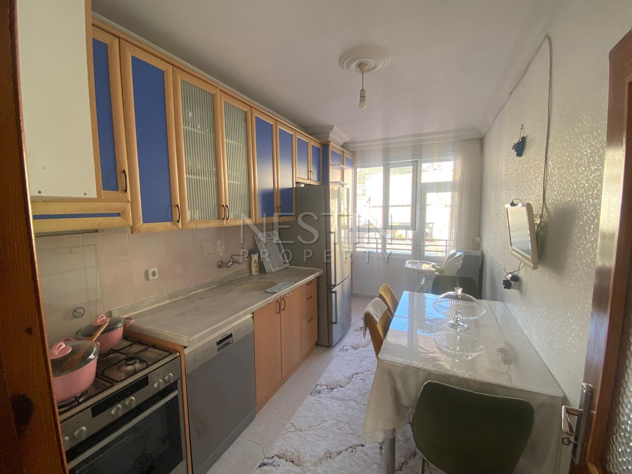 Квартира 2+1 в центре города Аланья в 1500 м от Средиземного моря фото 2