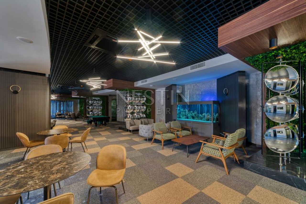 Kвартирa 1+1 с полной инфраструктурой в районе Каргыджак на первой береговой линии. фото 23