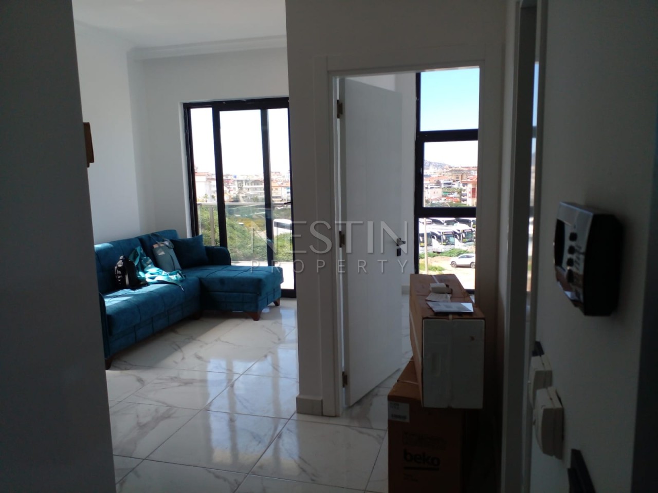 Квартира 1+1 в районе Оба в новом жилом доме в 1000 м от Средиземного моря фото 6