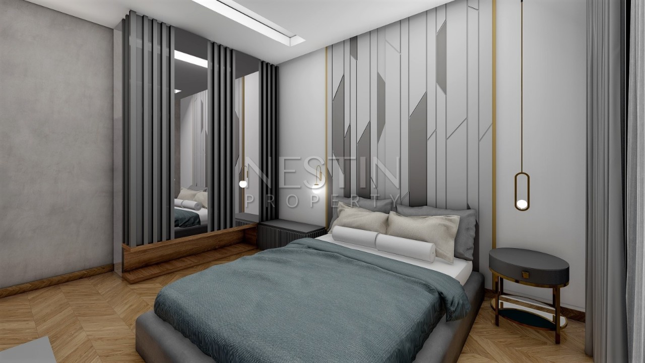 Квартира 1+1 в районе Авсаллар в новом ЖК на стадии строительства фото 5