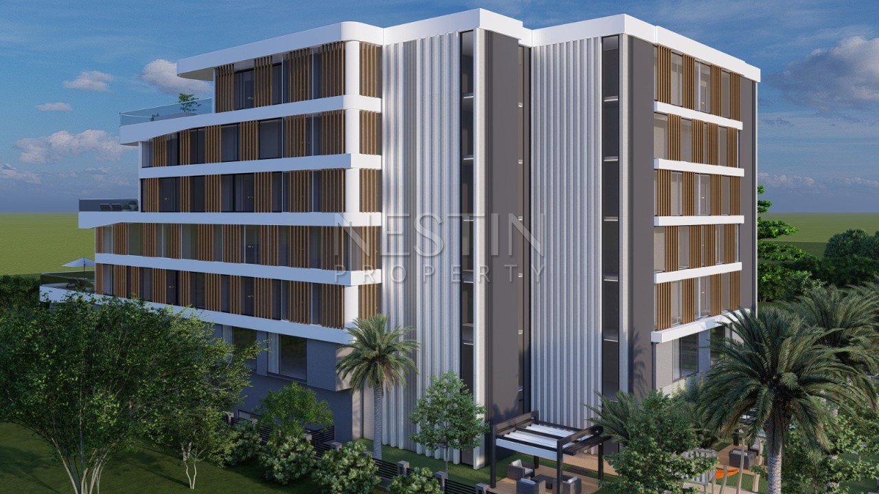 Новый жилой комплекс на стадии строительства в городе Анталья в районе Алтынташ фото 7