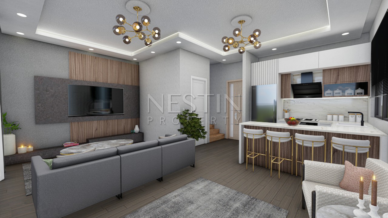 Новый жилой комплекс на стадии строительства в городе Анталья в районе Алтынташ фото 19