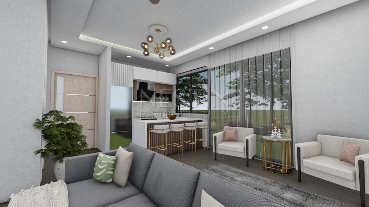 Новый жилой комплекс на стадии строительства в городе Анталья в районе Алтынташ фото 20